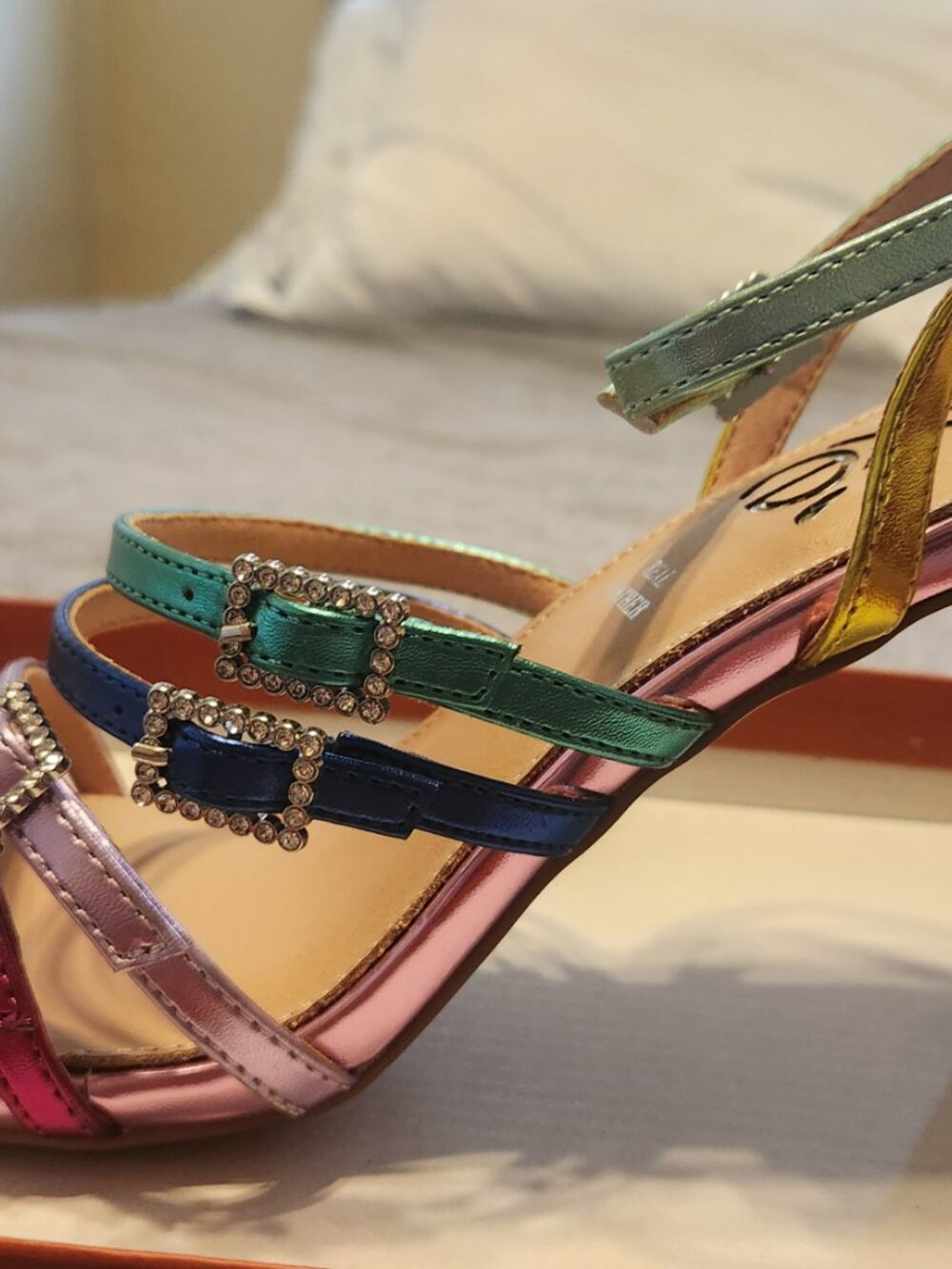 Exe colorful strap heels - Picture 2 of 4